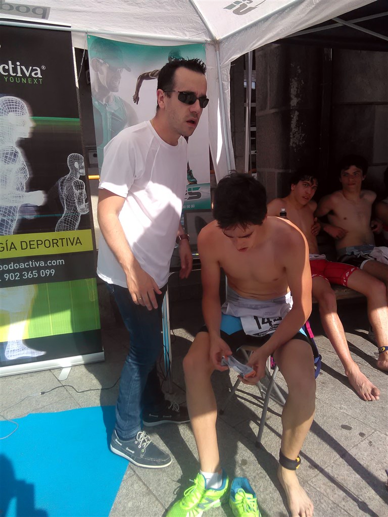 clinica iconica sports biomecanica en triatlon porriño