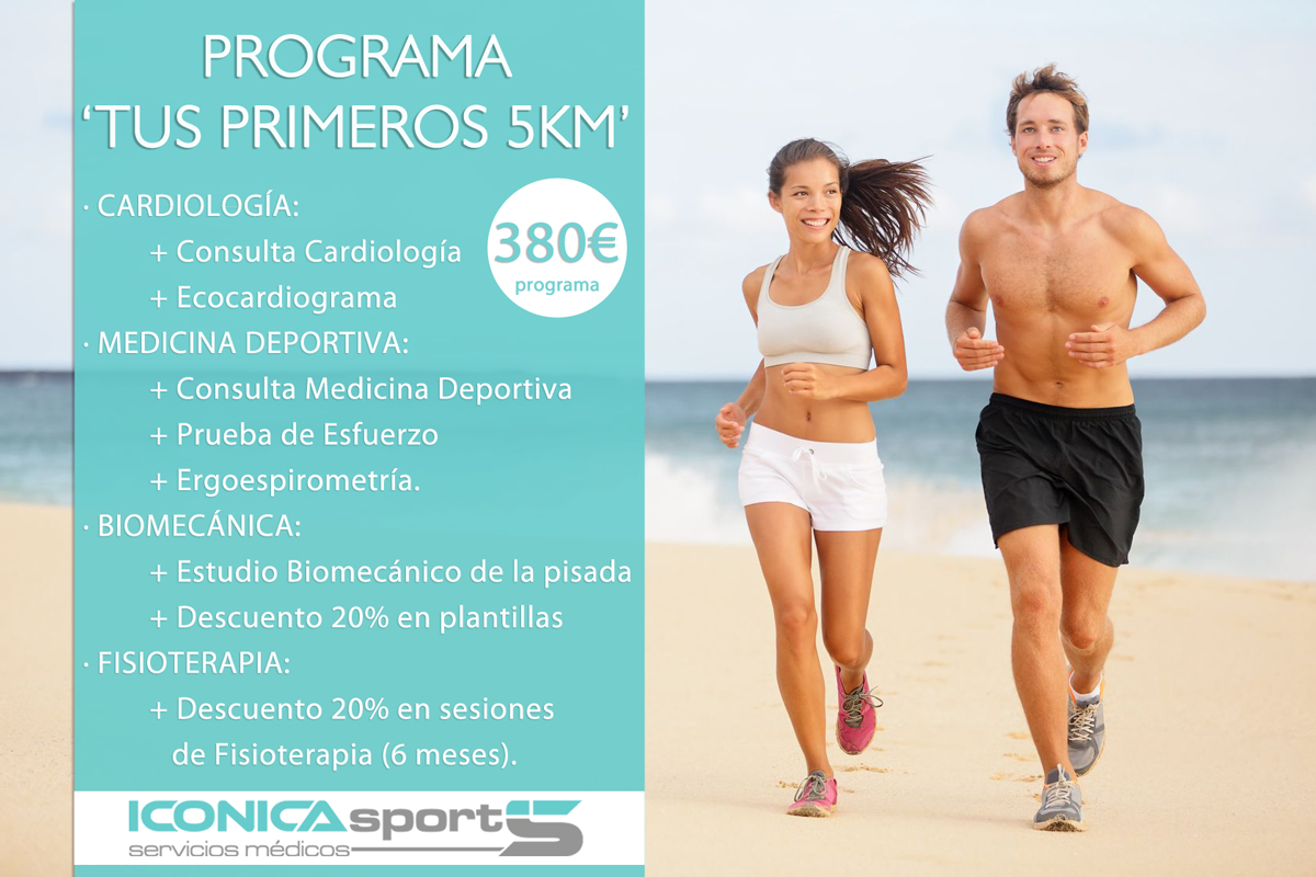 Programa de preparación deportiva Tus primeros 5k