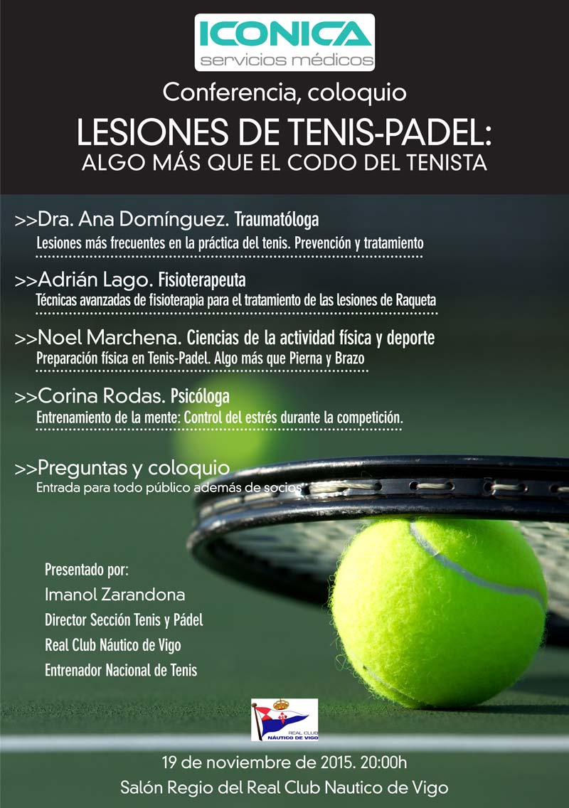 Lesiones habituales del Tenis-Pádel