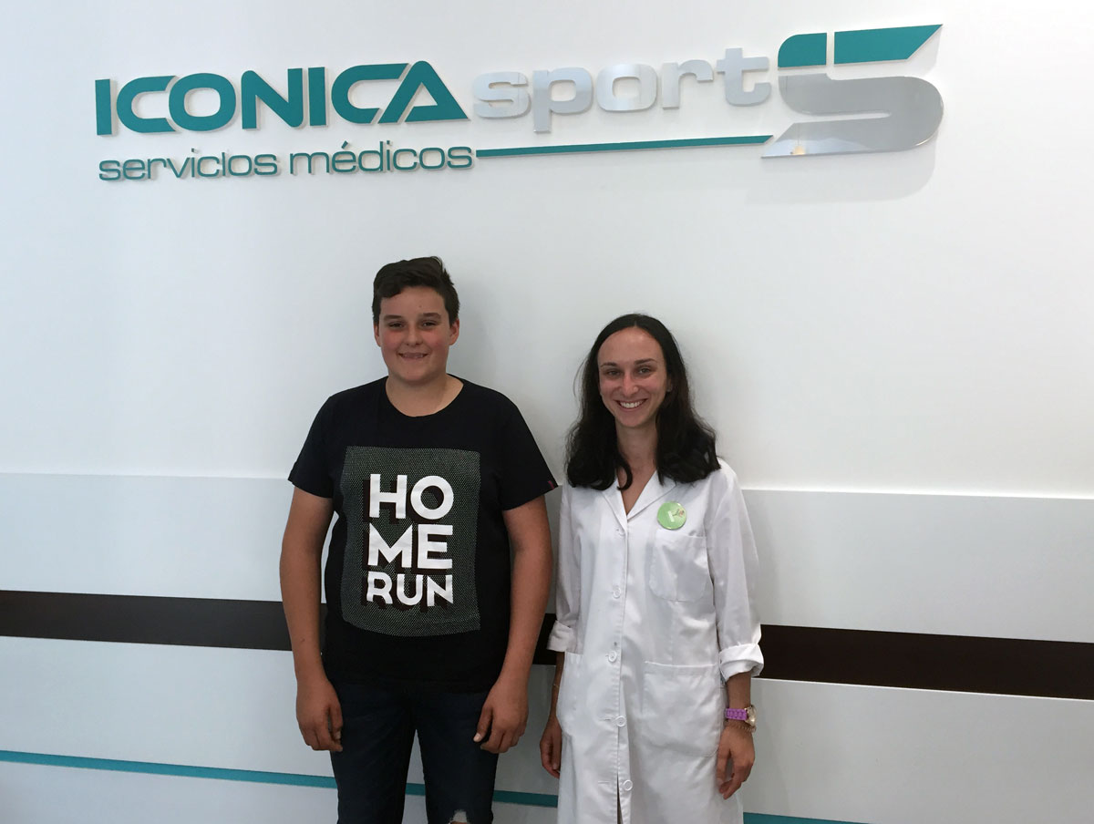 martin riobo hermelo patrocinado por clinica privada de vigo ICONICA Servicios Medicos