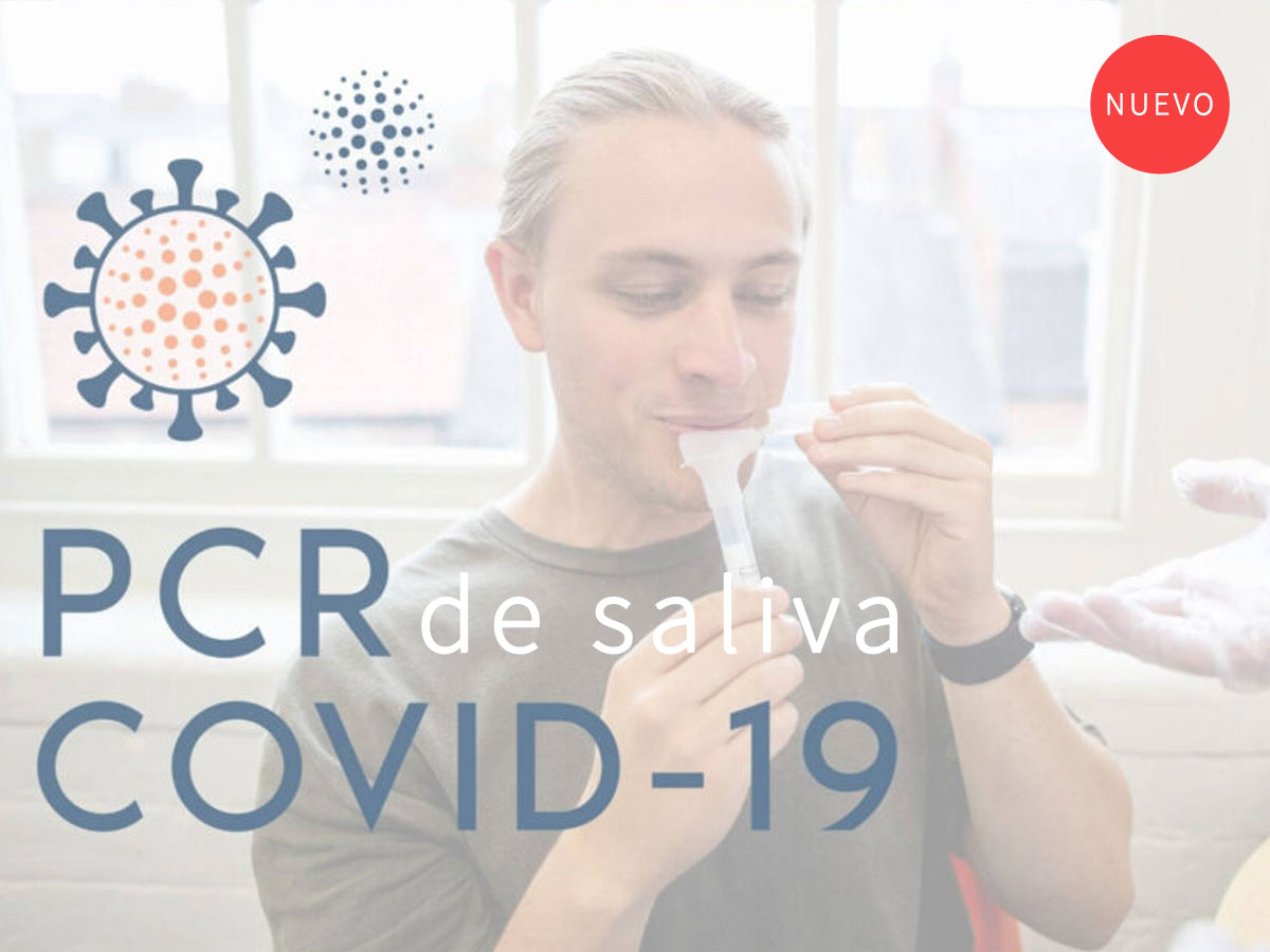 Test PCR de saliva para diagnóstico de infección por COVID 19