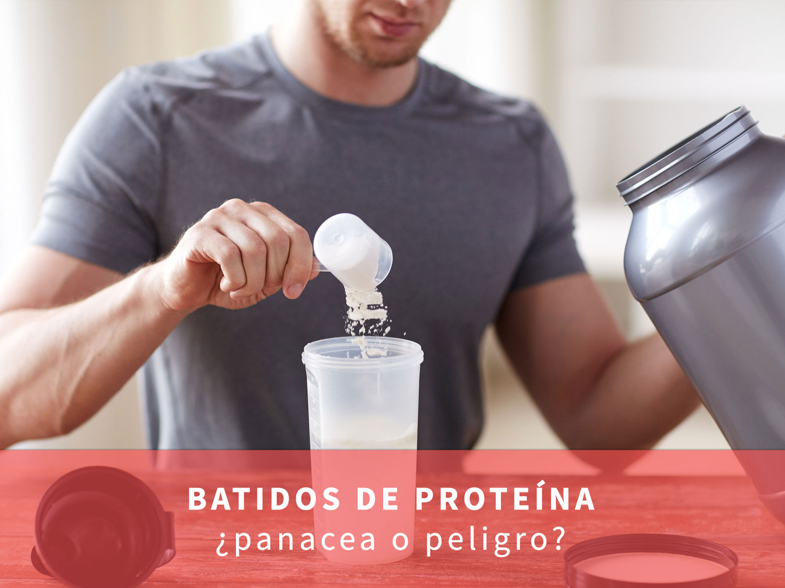 Son sanos los batidos de proteínas?