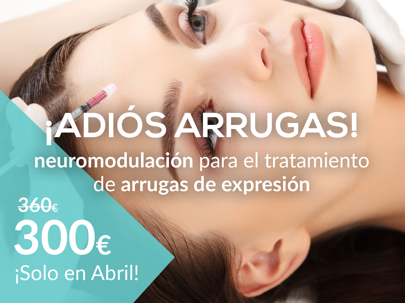 Oferta tratamiento estético con toxina botulinica para eliminar arrugas faciales en Vigo