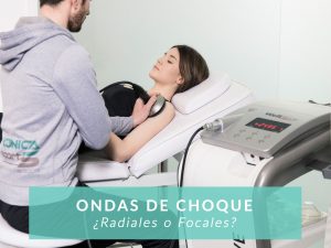 ondas de choque diferencia entre las radiales y las focales